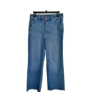 TALBOTS DISTRESSED LOOSE FIT JEANS, SIZE 6